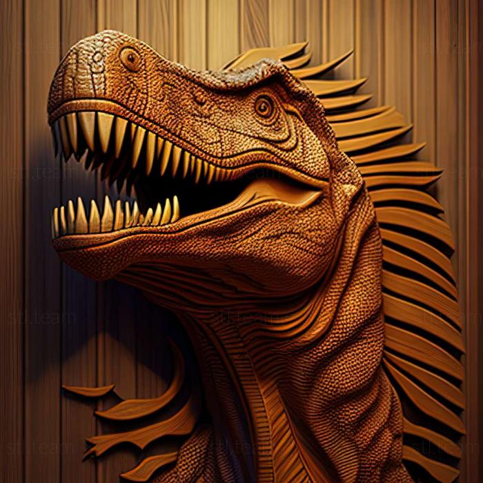 3D model Majungasaurus (STL)